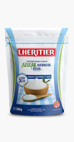 Endulzante LHERITIER a base de Azúcar, Sucralosa y Stevia