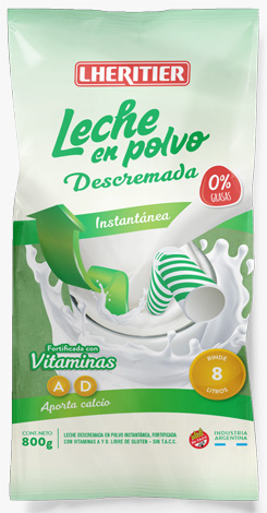 Leche en Polvo Descremada LHERITIER