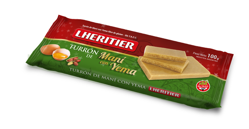 Turrón de Yema / Maní