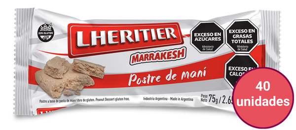 Caja cerrada - Postre de Maní LHERITIER
