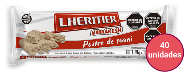 Caja cerrada - Postre de Maní LHERITIER
