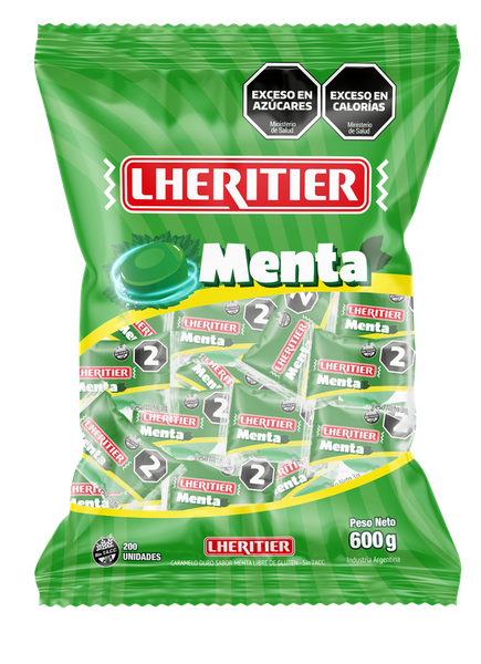 Caramelos Duros LHERITIER sabor Menta