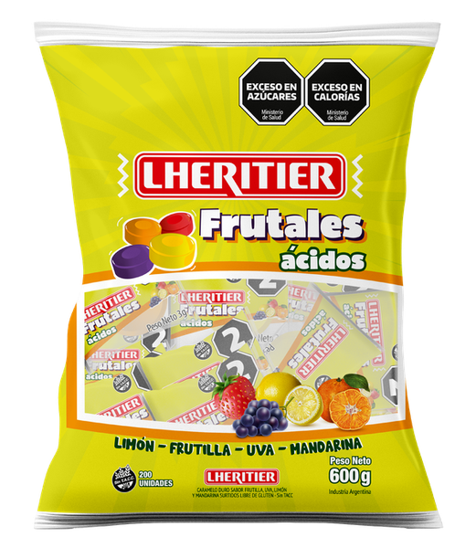 Caramelos Frutales Ácidos LHERITIER