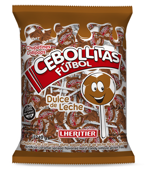 CEBOLLITAS Futbol sabor Dulce de Leche