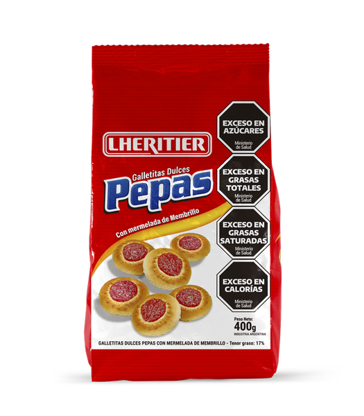 Galletitas Dulces PEPAS LHERITIER