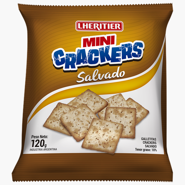 Galletitas MINI CRACKERS Salvado