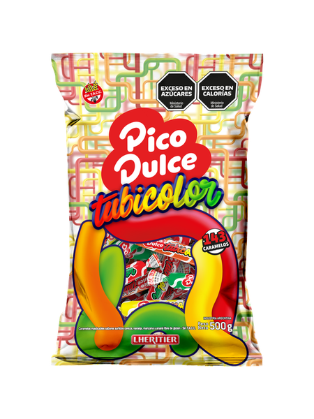Masticables PICO DULCE TUBICOLOR
