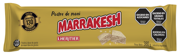 Postre de Maní LHERITIER Marrakesh "Edición Dorada"