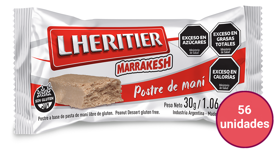 Caja cerrada - Postre de Maní LHERITIER