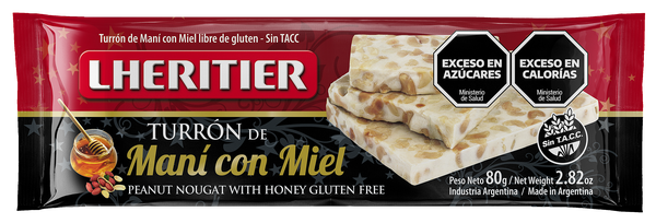 Turrón de Maní con Miel