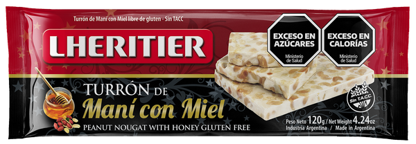 Turrón de Maní con Miel