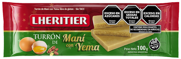 Turrón de Yema / Maní