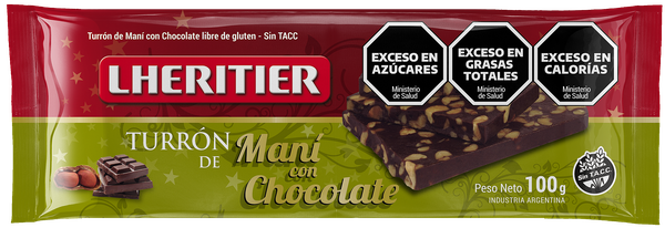 Turrón Maní con Chocolate
